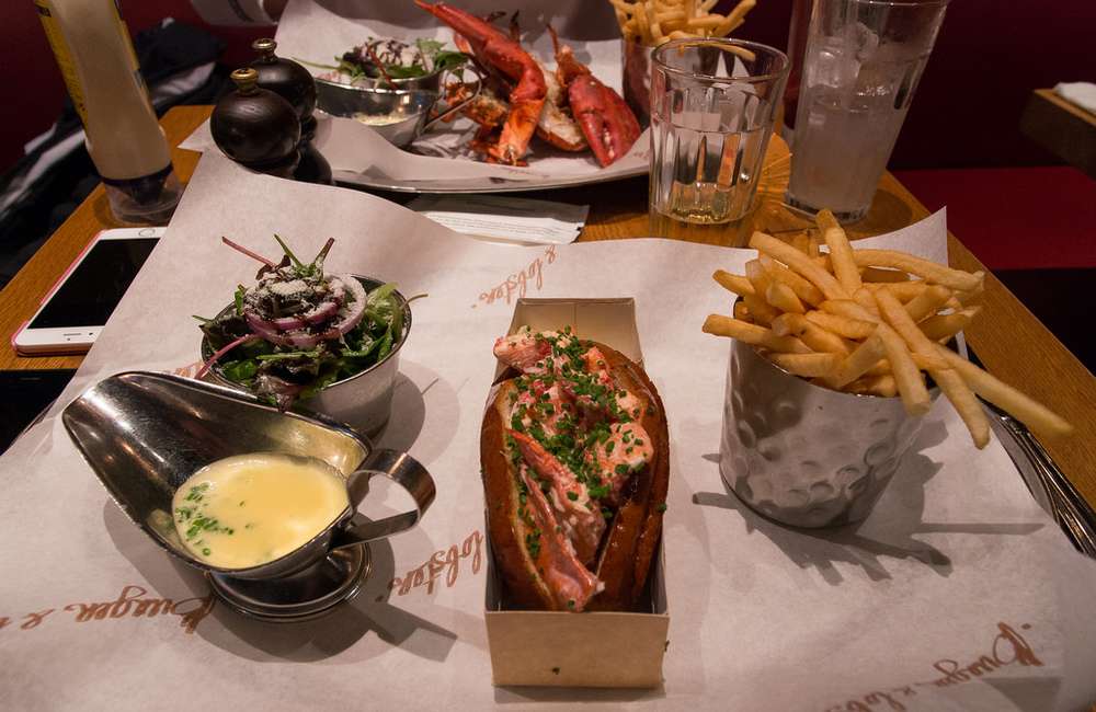 Burger and Lobster