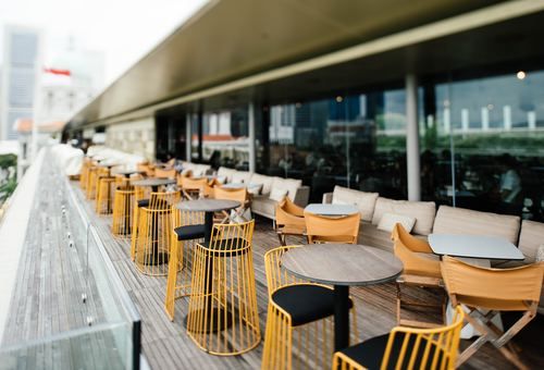 Offices With a Roof Terrace